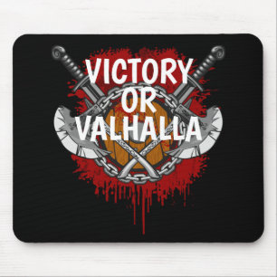 Tapis De Souris Victoire Viking personnalisée ou cri de bataille 