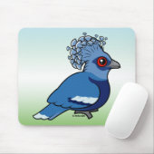 Tapis De Souris Victoria a couronné le pigeon (Avec souris)