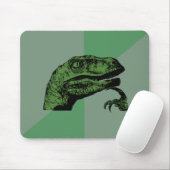 Tapis de souris vide de Philosoraptor (Avec souris)