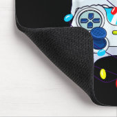 Tapis De Souris Video Game Controller Christmas Santa Hat Gamer Bo (Coin)