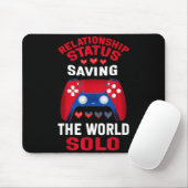 Tapis De Souris Video Games Valentines Day Gamer Gaming  (Avec souris)