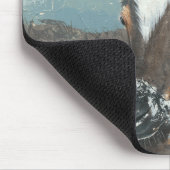 Tapis De Souris Vie agricole - Chèvre gris (Coin)