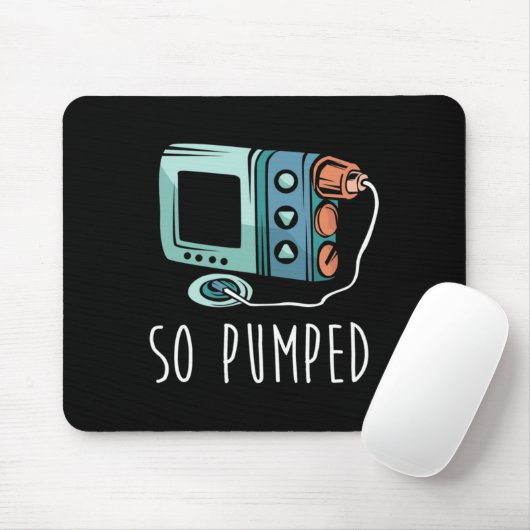 Tapis De Souris Vie Diabétique Si Pompé Mois I de sensibilisation (Avec souris)