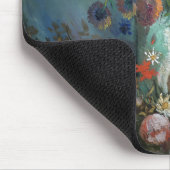 Tapis De Souris Vie morte avec Fleurs de prairie | Vincent van Gog (Coin)