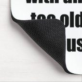 Tapis De Souris Vieil homme (Coin)