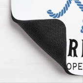 Tapis De Souris Vieille affiche de marin (Coin)