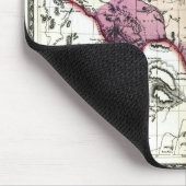 Tapis De Souris Vieille carte 1866 du Texas (Coin)