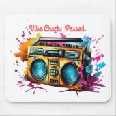 Tapis De Souris Vieille École, Nouveau Splash. (Devant)