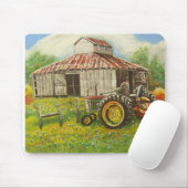 Tapis De Souris Vieille grange (Avec souris)