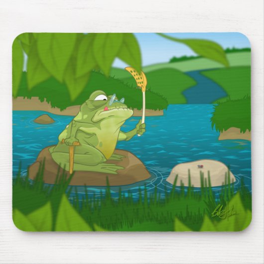 Tapis De Souris Vieille grenouille (Devant)