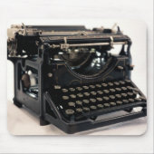 Tapis De Souris Vieille machine à écrire (Devant)