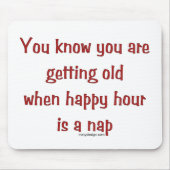 Tapis De Souris Vieillir (Devant)