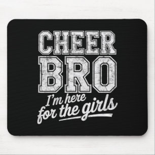 Tapis De Souris Viens Cheer ici pour les filles Cheerleading Tee M