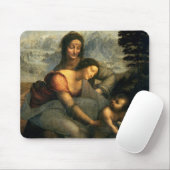 Tapis De Souris Vierge et enfant avec St Anne, c.1510 (Avec souris)
