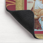 Tapis De Souris Vierge Marie avec Christ Enfant Mousepad ICON (Coin)