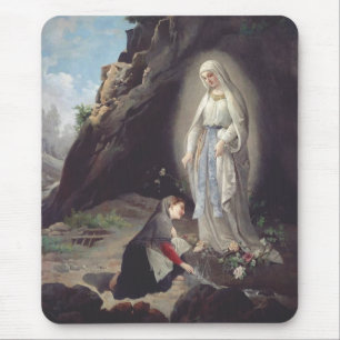 Tapis De Souris Vierge Marie de Lourdes