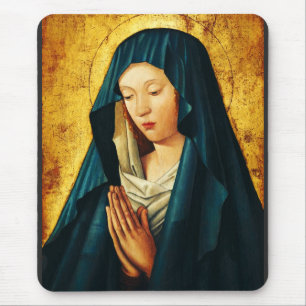 Tapis De Souris Vierge Marie Hodegetria Icône Byzantine Catholique