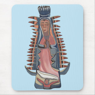 Tapis De Souris Vierge Marie Notre Dame de Guadalupe peinture
