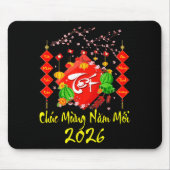 Tapis De Souris Vietnamese Lunar New Year 2026 Tet Viet Chuc Mung  (Devant)