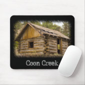 Tapis De Souris Vieux Cabine de montagne (Avec souris)