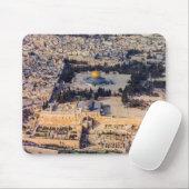 Tapis De Souris Vieux dôme de Jérusalem de ville de l'Esplanade (Avec souris)