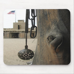 Tapis De Souris Vieux fort Mousepad de penchants