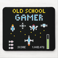 Vieux Gamer - Stellarship - Mousepad