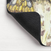 Tapis De Souris Vieux hibou sage Mousepad (Coin)