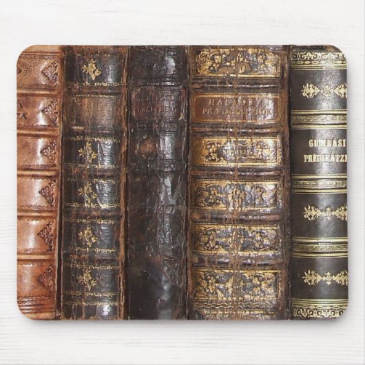 Tapis De Souris Vieux livres (Devant)