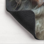 Tapis De Souris Vieux marin Fumer un tuyau (Coin)