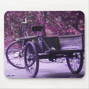 Tapis De Souris Vieux Mousepad à vélo