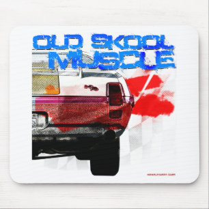 Tapis De Souris Vieux muscle de Skool