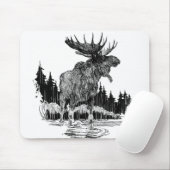 Tapis De Souris Vieux orignaux grands (Avec souris)