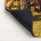 Tapis De Souris Vieux rouge (Coin)