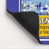 Tapis De Souris Vieux Systeme Pur Grain (Coin)