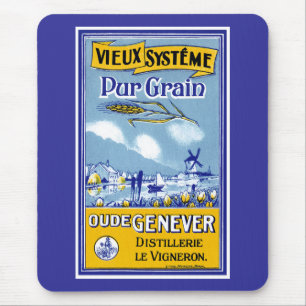 Tapis De Souris Vieux Systeme Pur Grain