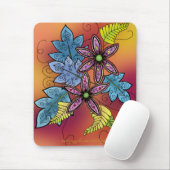 Tapis de souris vif de Flora (Avec souris)