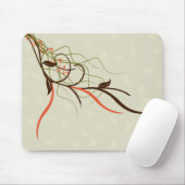 Tapis De Souris Vignes Abstraites (Avec souris)