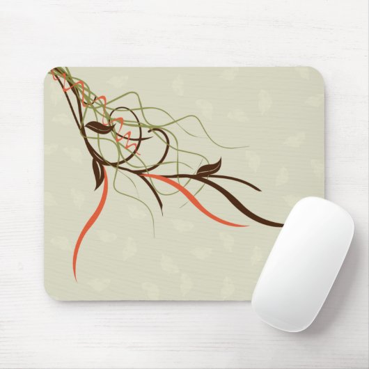 Tapis De Souris Vignes Abstraites (Avec souris)