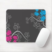 Tapis De Souris Vignes abstraites colorées (Avec souris)