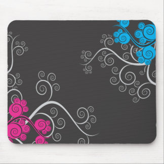 Tapis De Souris Vignes abstraites colorées