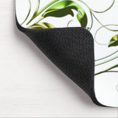 Tapis De Souris Vignes vert jaune (Coin)