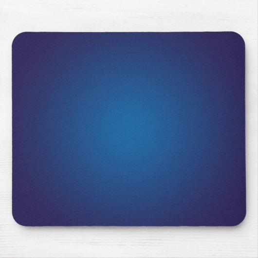 Tapis De Souris Vignette Bleue Profonde Grainée Cool (Devant)