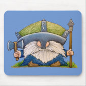 Tapis De Souris Viking Gnome (Devant)
