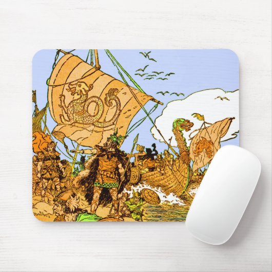 Tapis De Souris Vikings (Avec souris)