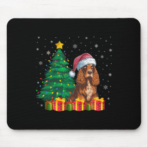 Tapis De Souris Vilain Er Espagnol Père Noël Feux de Noël Chien Lo