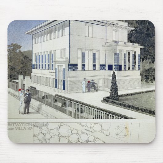 Tapis De Souris Villa Wagner, Vienne (Devant)