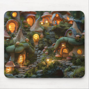 Tapis De Souris Village de gnomes