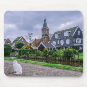 Tapis De Souris Village de pêcheurs traditionnel Marken à Pays-Bas