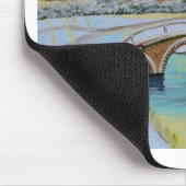 Tapis De Souris village d'hiver (Coin)